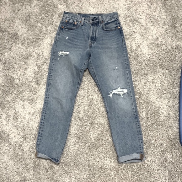 Brand new Levi’s 501 distressed bootcut - Picture 1 of 3